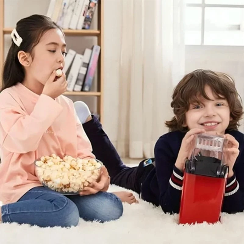 PIPOQUEIRA ELÉRICA Máquina Fazer Pipoca Sem Óleo POPCORN MAKE 100v-220v